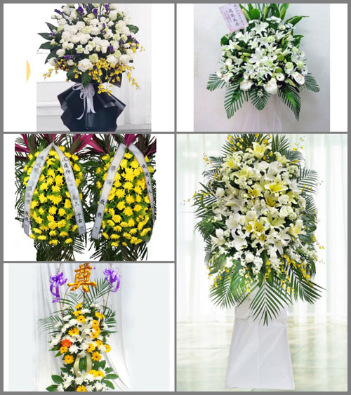 湖南永州祁阳县羊角塘镇小陂村白事花篮预定